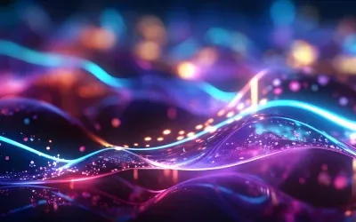 An abstract image with lines