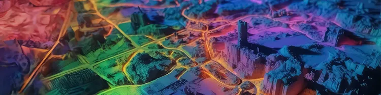 A place with different colors