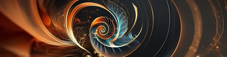 A brown color spiral structure