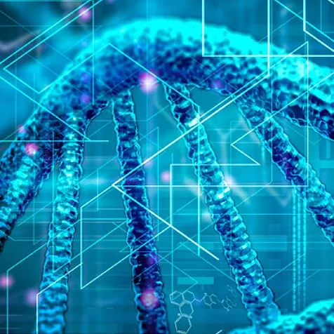 DNA strand abstract dsesign