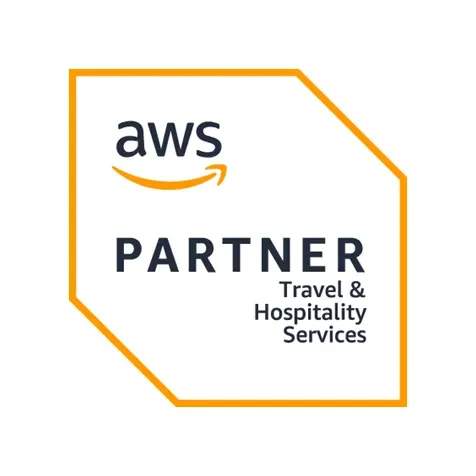 AWS partner travel and hospitality services badge