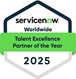Talent Excellence with ServiceNow Partner of the Year – Worldwide