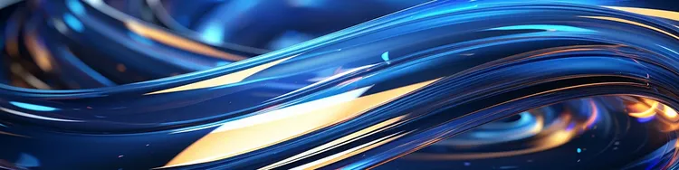 Blue color structured waves