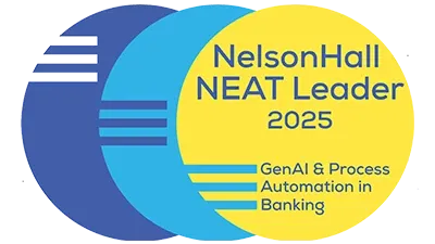 NelsonHall 在“核心银行服务”中将 Cognizant 评为“领导者”- 徽章
