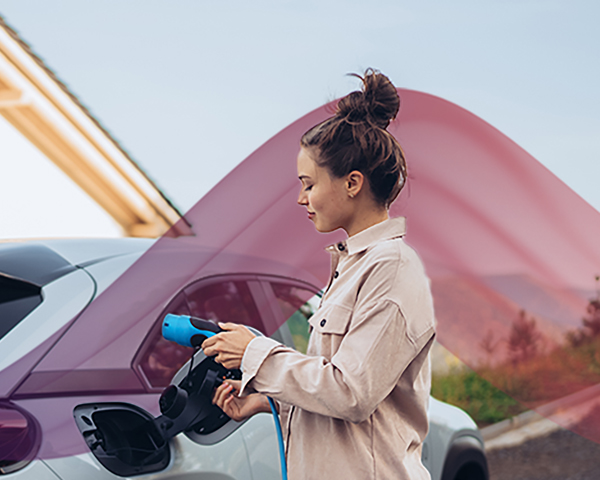 Water ripples illuminated bright light