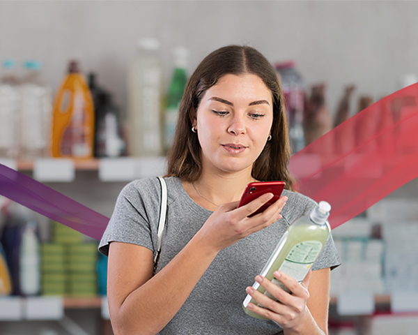 Vibrant purple backdrop