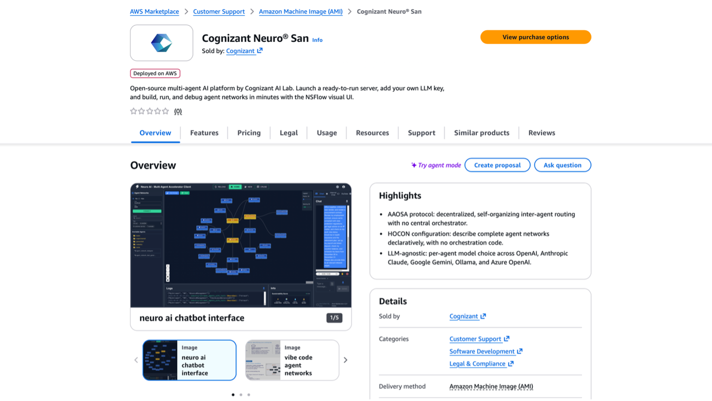 AWS marketplace