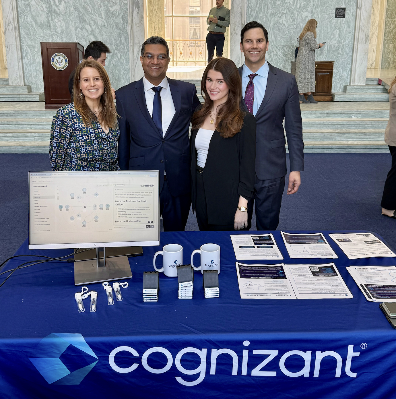 Demo day at cognizant booth