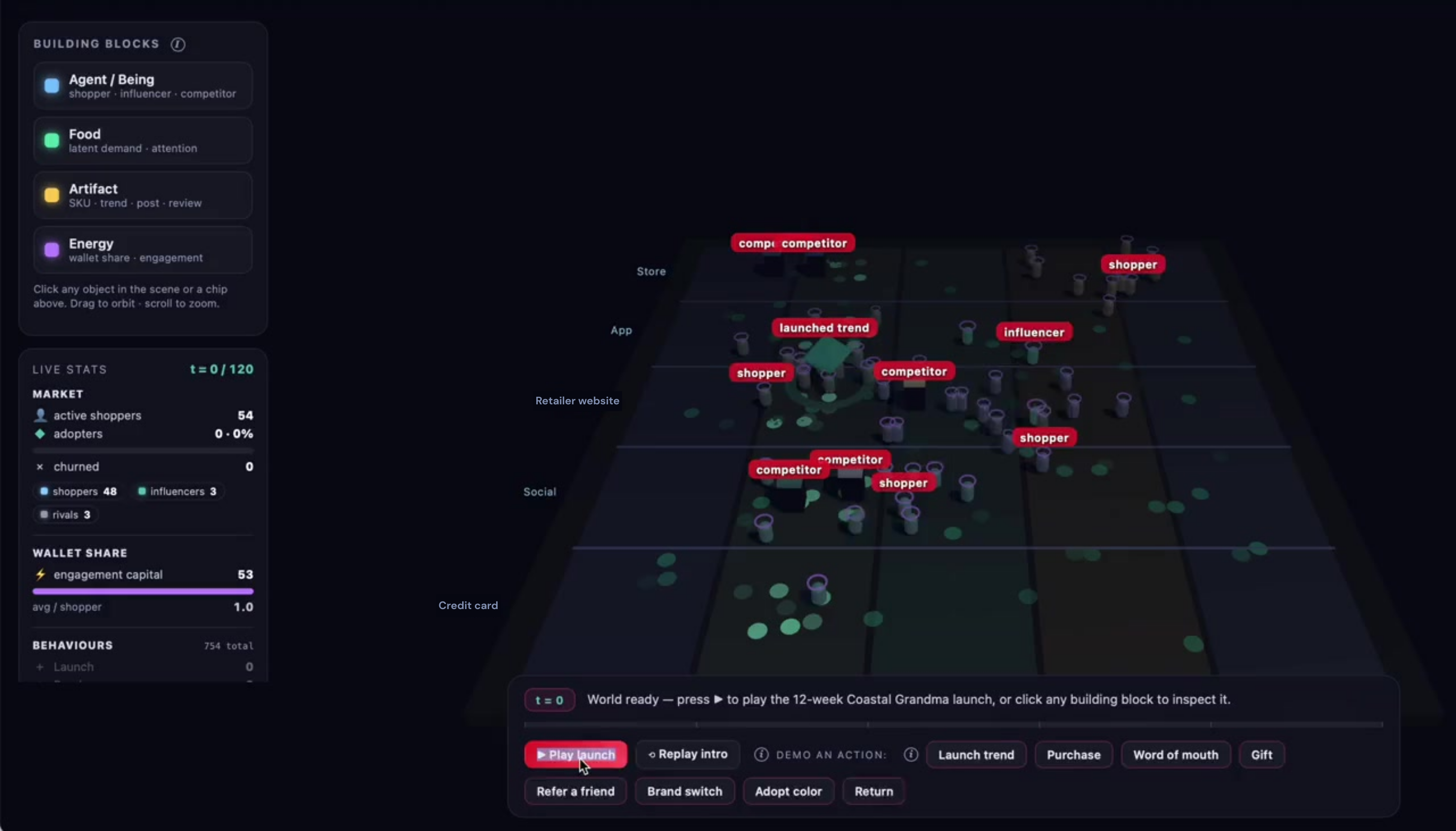 Terralingua black and red interface