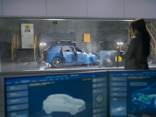 Car design blueprint