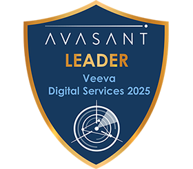 Veeva Digital services 2025 badge