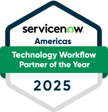Servicenow Americas Technology Workflow Partner of the Year 2025