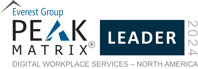 Everest Leader - Digital Workplace Services 2024 badge