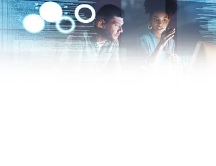 Colleagues discussing something.