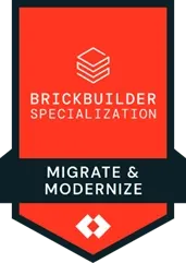 Brickbilder - Migrate & modernize badge