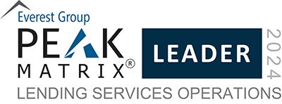 Everest Group PEAK Matrix for Lending Services Operations 2024 badge