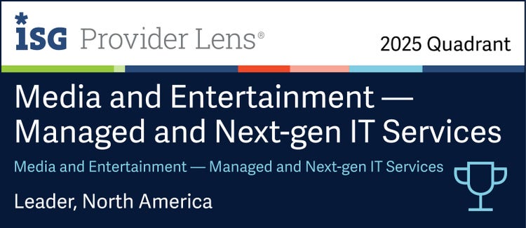 ISG Provider Lens Media and Entertainment cover image