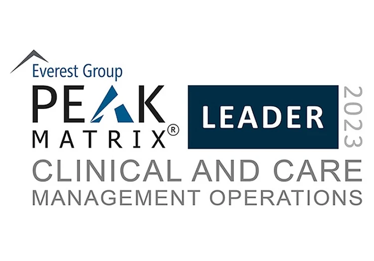PEAK Matrix Badge for clinical and care management operations 2023