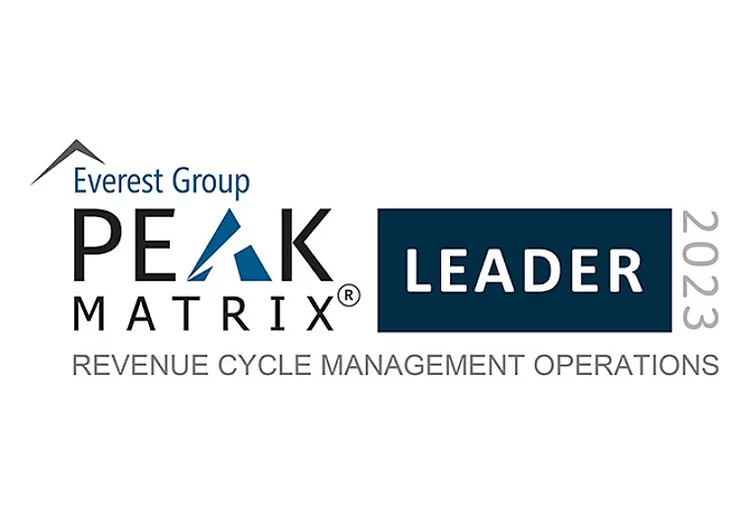 PEAK Matrix Badge for revenue cycle management 2023