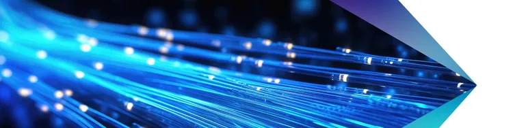 A blue color of lines with white dots