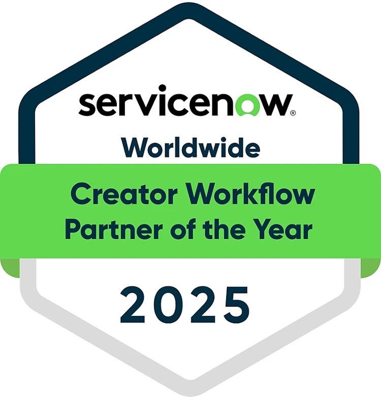 ServiceNow Creator Workflow Partner of the Year 2025