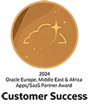 Oracle Applications/SaaS EMEA Customer Success Partner Award