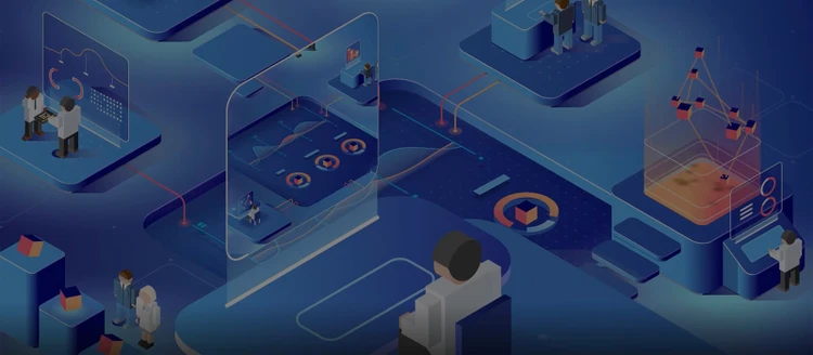 Graphical representation of an augmented data warehouse