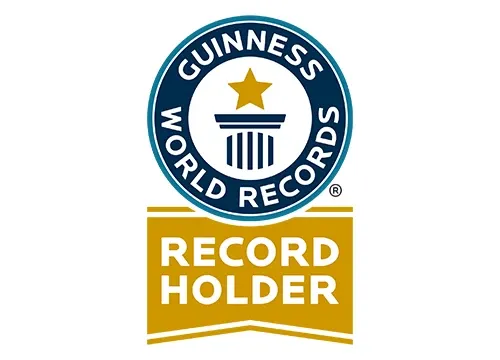 GUINNESS WORLD RECORDS badge