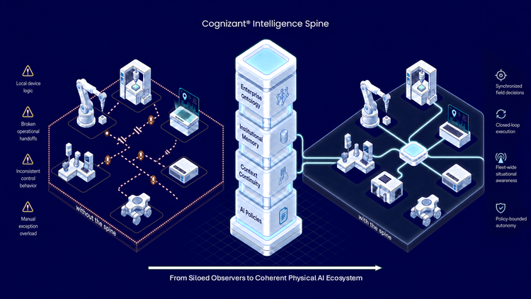 The Cognizant Intelligence Spine infographic image