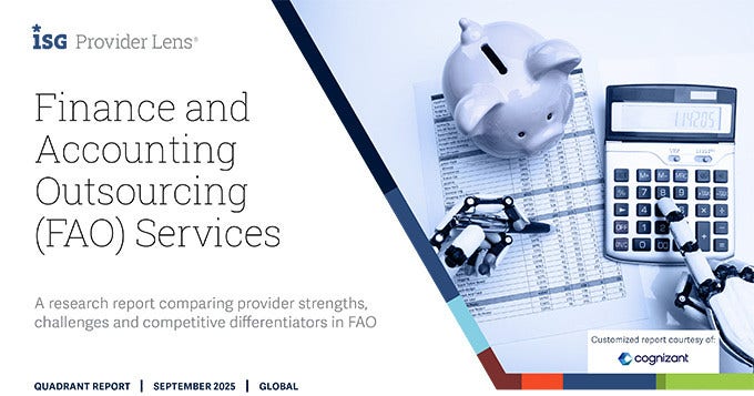 Finance and Accounting Outsourcing (FAO) Services award 2024 logo