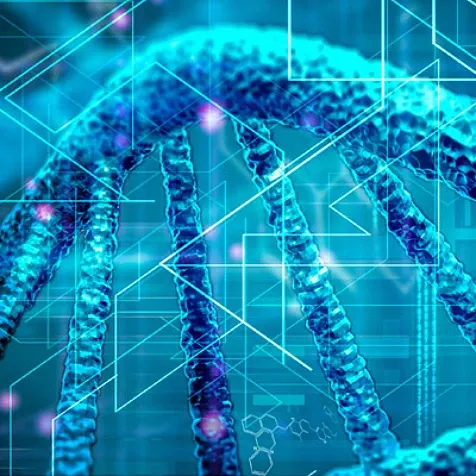 DNA strand abstract dsesign