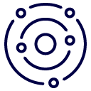an icon of a bullseye
