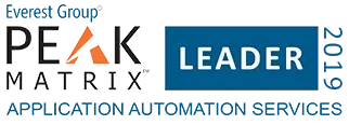 Logo of Everest Group's application automation services summit held in 2019