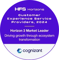 2024 HFS Customer Experience Horizon 3 Market Leader award